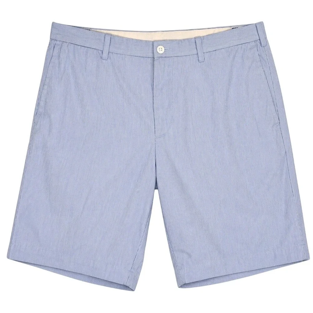 Polo Ralph Lauren Men's Blue Stripe‎ Chino Shorts Preppy Coastal Classic